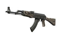 Souvenir AK-47 | Black Laminate (Minimal Wear)