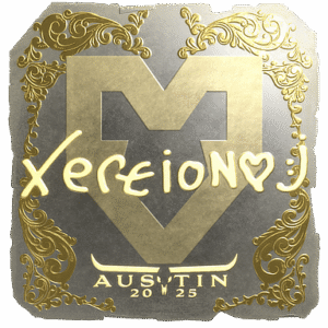 Sticker | xertioN (Gold) | Austin 2025