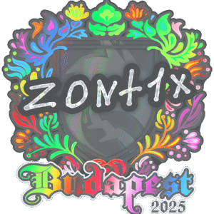 Sticker | zont1x (Holo) | Budapest 2025