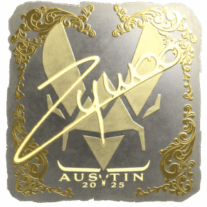 Sticker | ZywOo (Gold) | Austin 2025