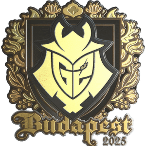 Sticker | G2 esports (Gold) | Budapest 2025