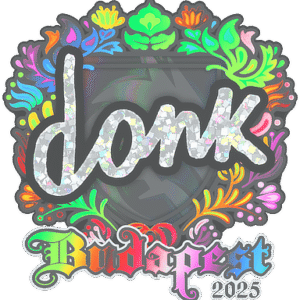 Sticker | donk (Holo) | Budapest 2025