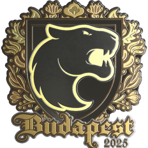 Sticker | FURIA (Gold) | Budapest 2025