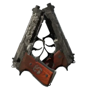 Dual Berettas | Dualing Dragons (Battle-Scarred)