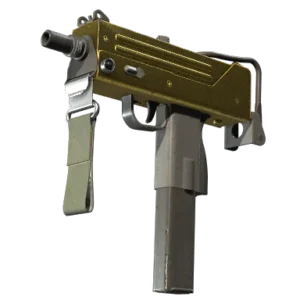 Souvenir MAC-10 | Gold Brick (Testé sur le terrain)