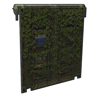 Cobalt Jungle Container Porte de garage