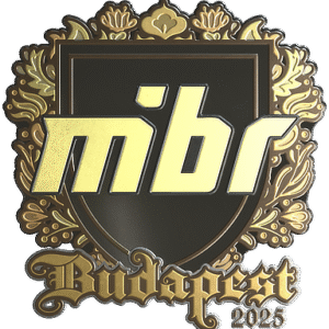 Sticker | MIBR (Gold) | Budapest 2025