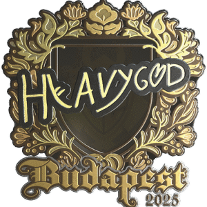 Sticker | Heavygod (Gold) | Budapest 2025
