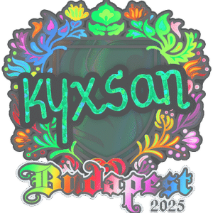 Sticker | kyxsan (Holo) | Budapest 2025