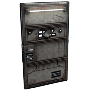 Brutalist Porte en métal