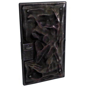 Melted Blast Door
