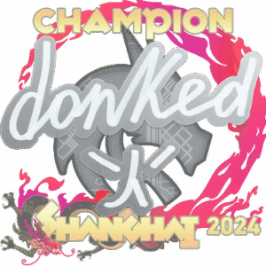 Sticker | donk (Champion) | Shanghai 2024