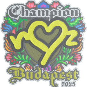 Sticker | ropz (Embroidered, Champion) | Budapest 2025