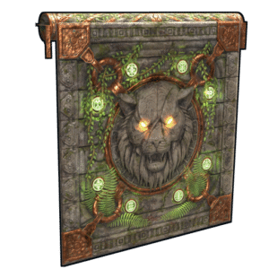 Jungle King Garage Door