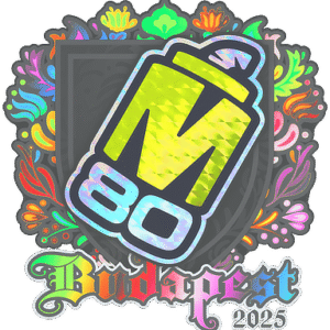 Sticker | M80 (Holo) | Budapest 2025