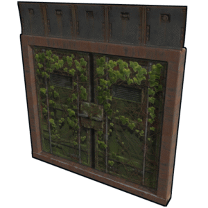 Cobalt Jungle Container Doors