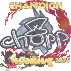 Sticker | chopper (Holo, Champion) | Shanghai 2024