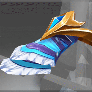 Cuffs of the Crystalline Comet