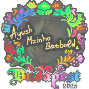 Sticker | mzinho (Holo) | Budapest 2025