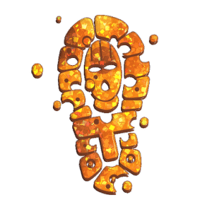 Sticker | T Tracks (Glitter)