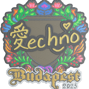 Sticker | Techno4K (Embroidered) | Budapest 2025