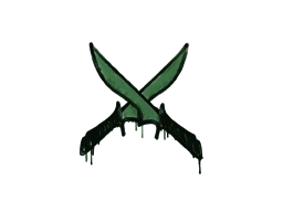 Sealed Graffiti | X-Knives (Jungle Green)