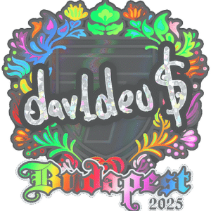 Sticker | dav1deuS (Holo) | Budapest 2025
