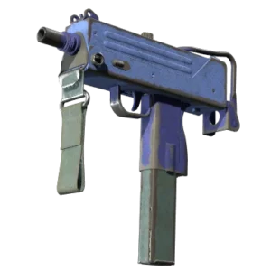 MAC-10 | Indigo (Battle-Scarred)