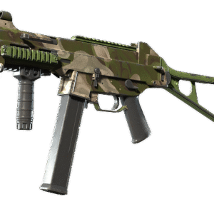 UMP-45 | Green Swirl (Field-Tested)