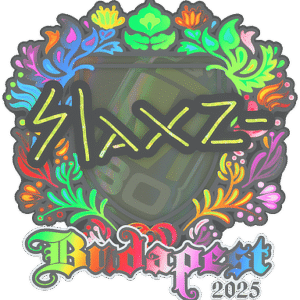 Sticker | slaxz- (Holo) | Budapest 2025