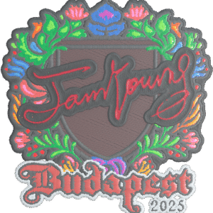 Sticker | JamYoung (Embroidered) | Budapest 2025