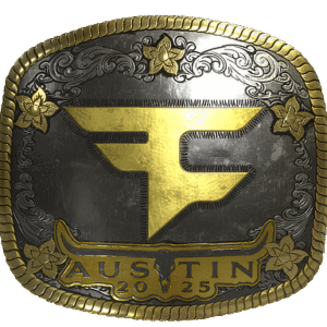 Sticker | FaZe Clan (Gold) | Austin 2025