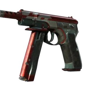 StatTrak™ CZ75-Auto | Red Astor (Marqué par la bataille)