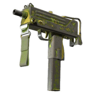 MAC-10 | Acid Hex (Battle-Scarred)