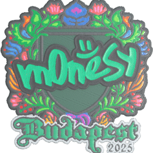 Sticker | m0NESY (Embroidered) | Budapest 2025