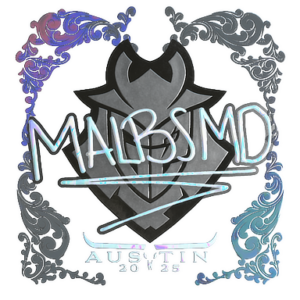 Sticker | malbsMd (Holo) | Austin 2025