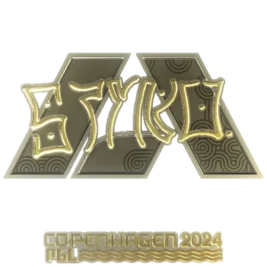 Sticker | STYKO (Gold) | Copenhagen 2024