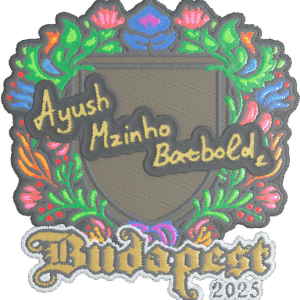 Sticker | mzinho (Embroidered) | Budapest 2025