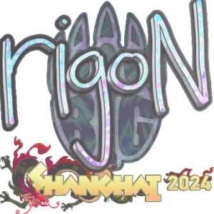 Sticker | rigoN (Holo) | Shanghai 2024