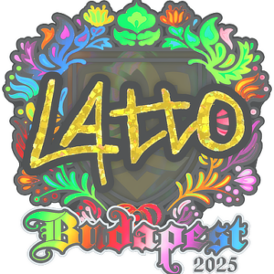 Sticker | latto (Holo) | Budapest 2025