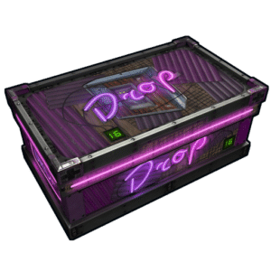 Neon Drop Box Storage