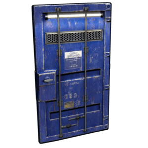 Cobalt Container Metal Door