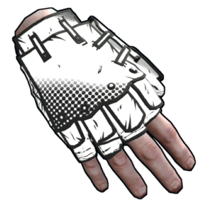 Comics Roadsign Gloves