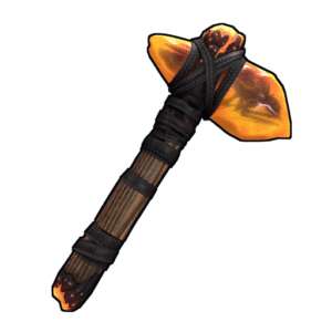 Ancient Amber Stone Hatchet