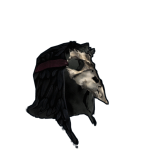 Raven Deer Skull Mask