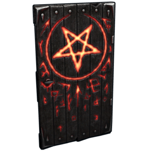 Drewniane drzwi from Hell