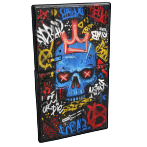 Bombing Puerta de metal