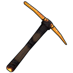 Ancient Amber Pickaxe