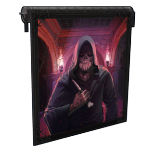 Bone Cultists Garage Door