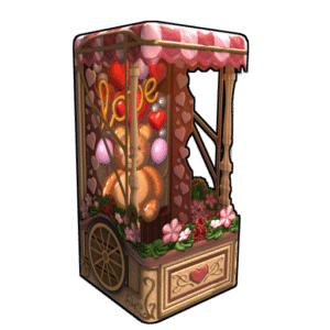 Lovely Balloon Cart